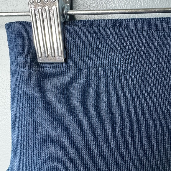 Cinq à Sept Navy Blue Gilles Satin Joggers | Size XS - Picture 5 of 7